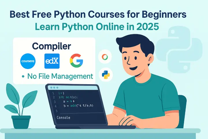 free python course,  learn Python free  